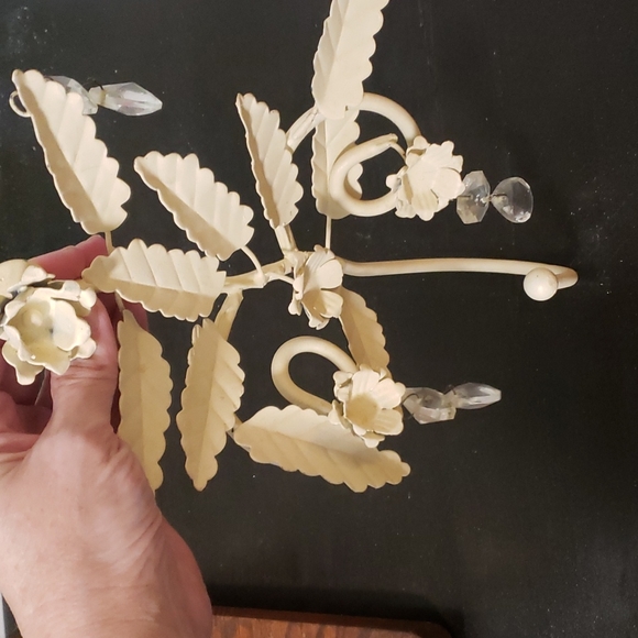 Source Unknown Other Cream Colored Floral Coat Hook Poshmark